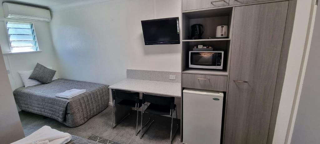 Kuchyň nebo kuchyňský kout v ubytování Y Motels Kingaroy