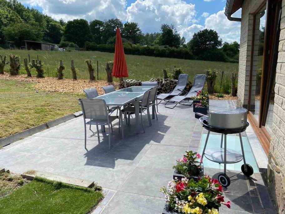 Zahrada ubytování Le gîte de la Champagne