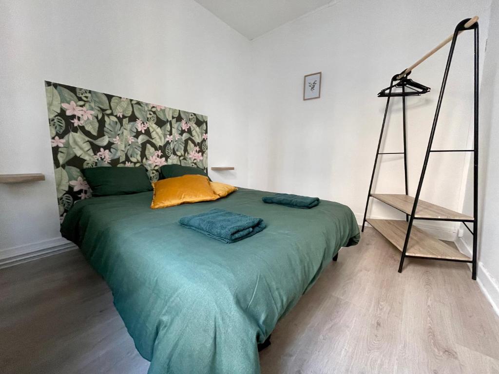 Posteľ alebo postele v izbe v ubytovaní Appartement au coeur de Dunkerque