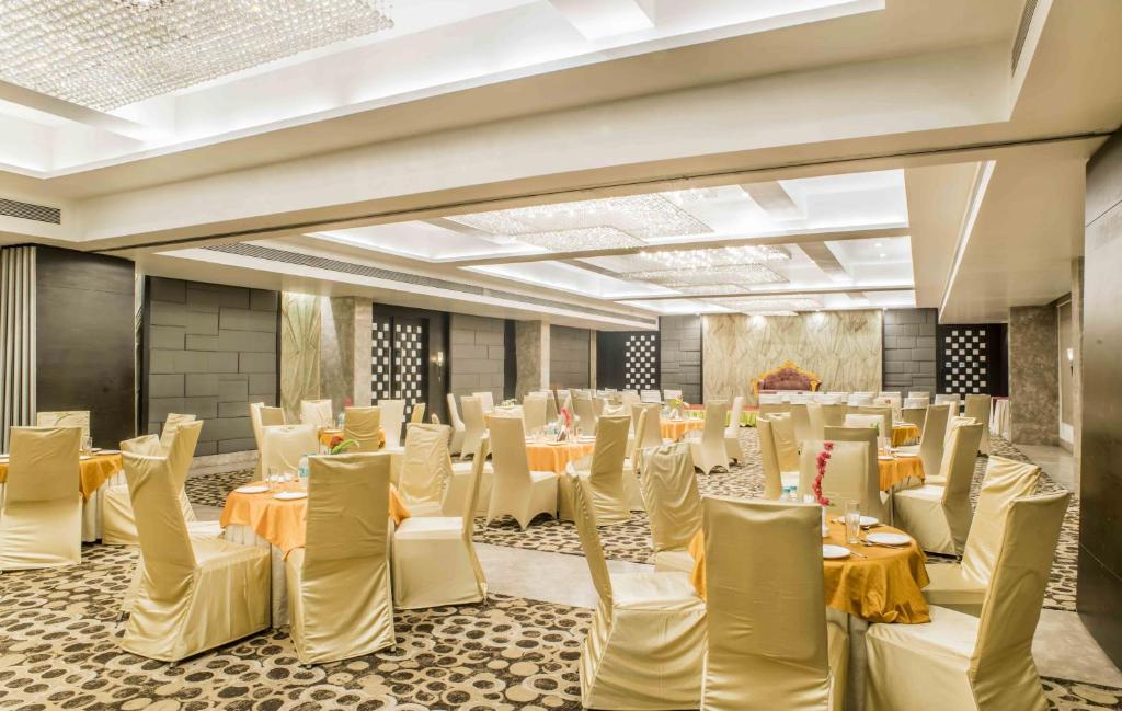Posezení v ubytování The Citi Residenci Hotel - Durgapur