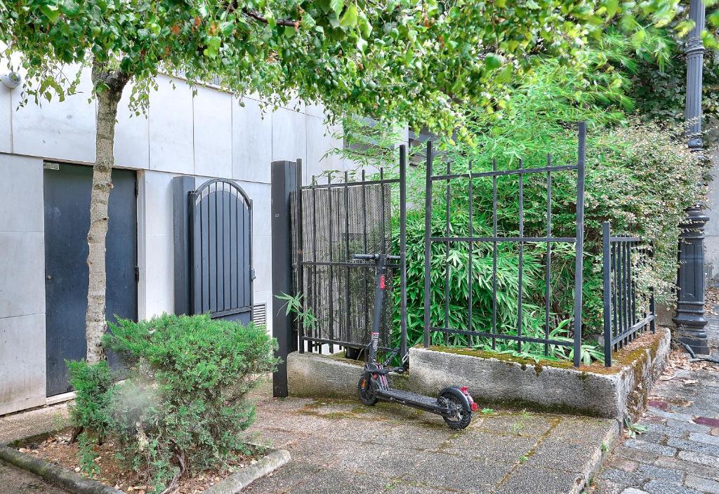 Vonkajšia záhrada v ubytovaní Bel appartement idéal pour 4 personnes, 2 chambres