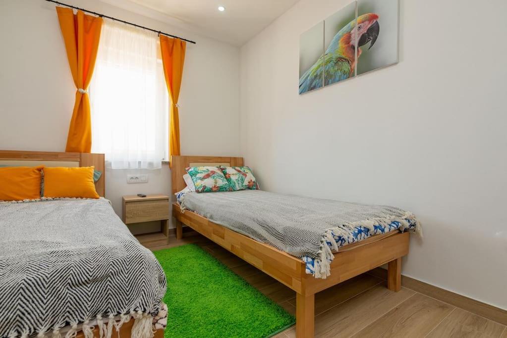 Posteľ alebo postele v izbe v ubytovaní Holiday Home LUX ****