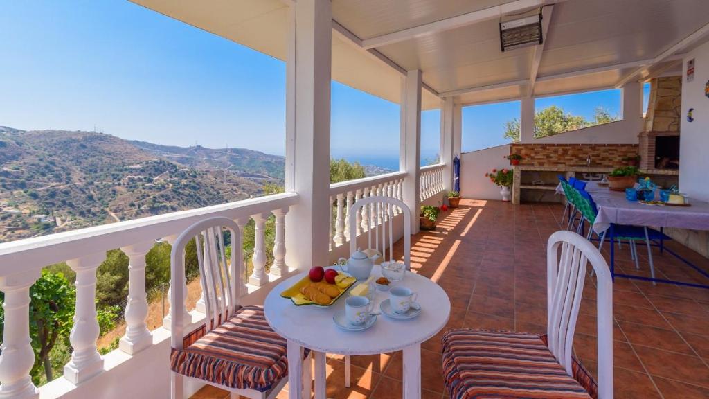 Balkón alebo terasa v ubytovaní Villa Lucía de Torrox by Ruralidays