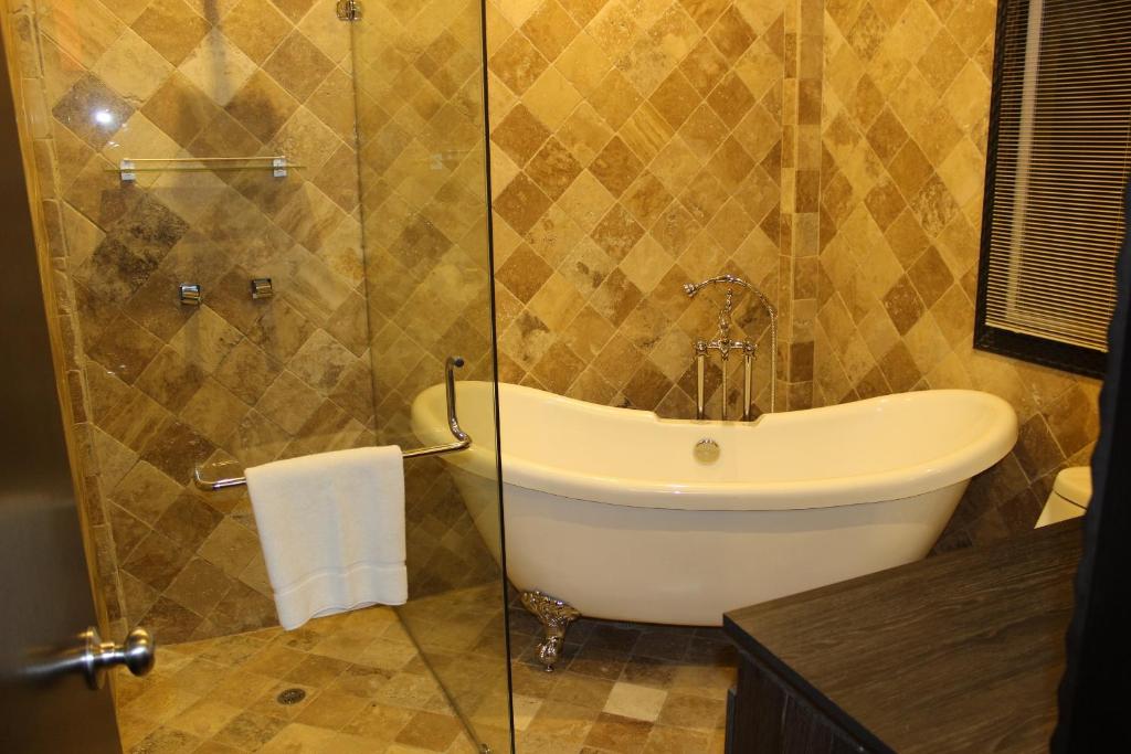 Koupelna v ubytování Cedros Inn Boutique Hotel