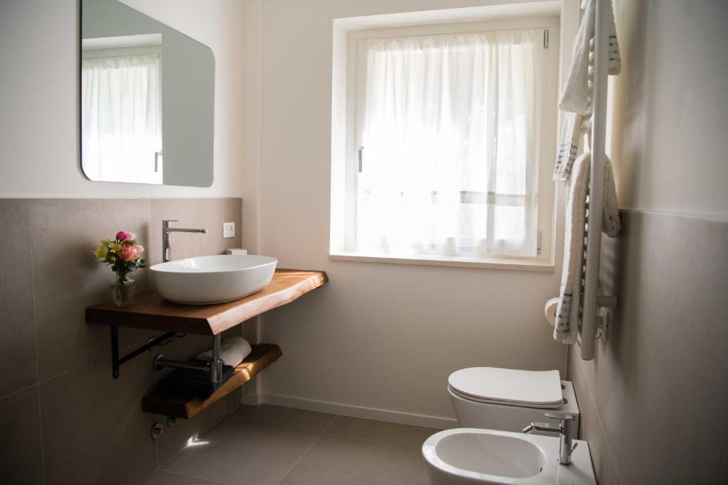 Koupelna v ubytování Corte Torchio B&B