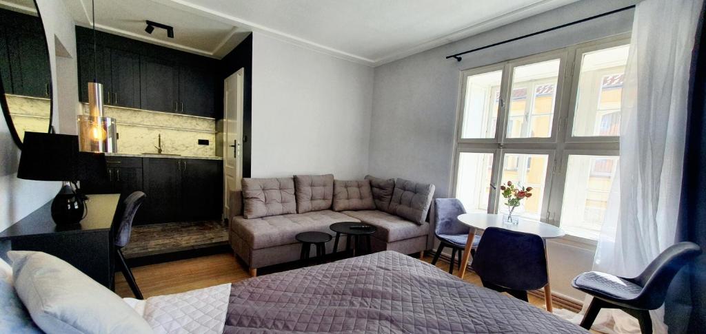 DK Apartamenty Mendelsohna - Estudio Con Sofá Cama