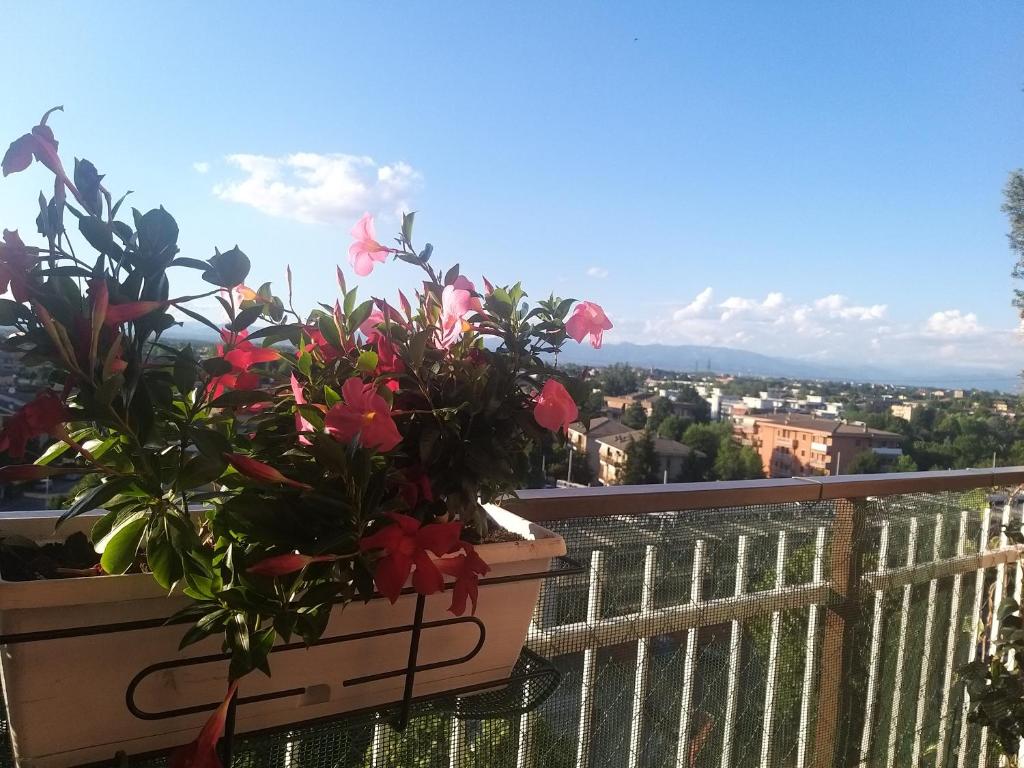 A balcony or terrace at Le stanze di Mina