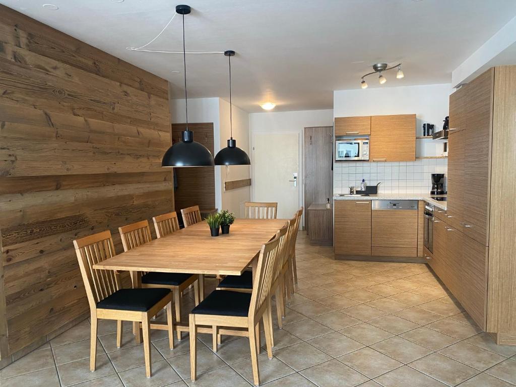 Kuchyň nebo kuchyňský kout v ubytování Haus Obauer by AlpenTravel