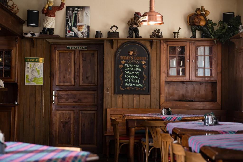 Restaurace v ubytování Pension Herman