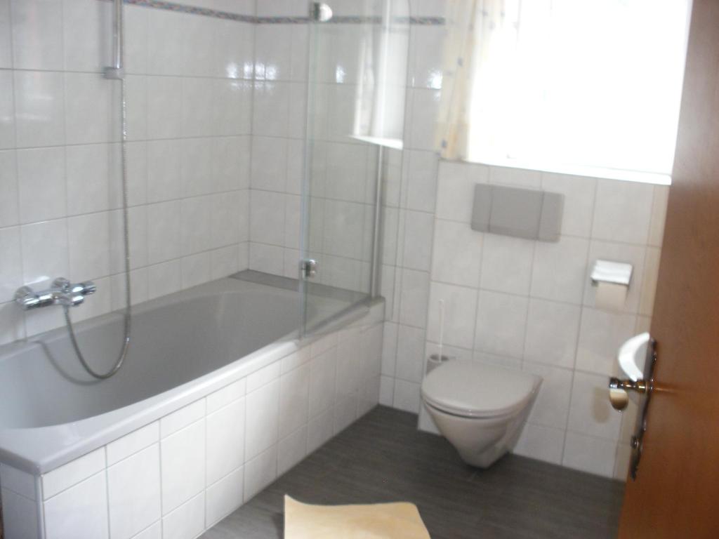 Kúpeľňa v ubytovaní Haus Ausserbach