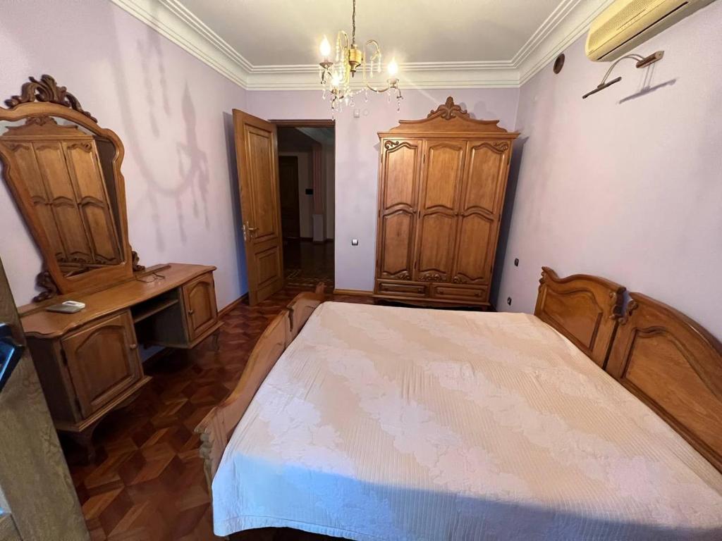 Postel nebo postele na pokoji v ubytování Guesthouse Parnavaz Mepe