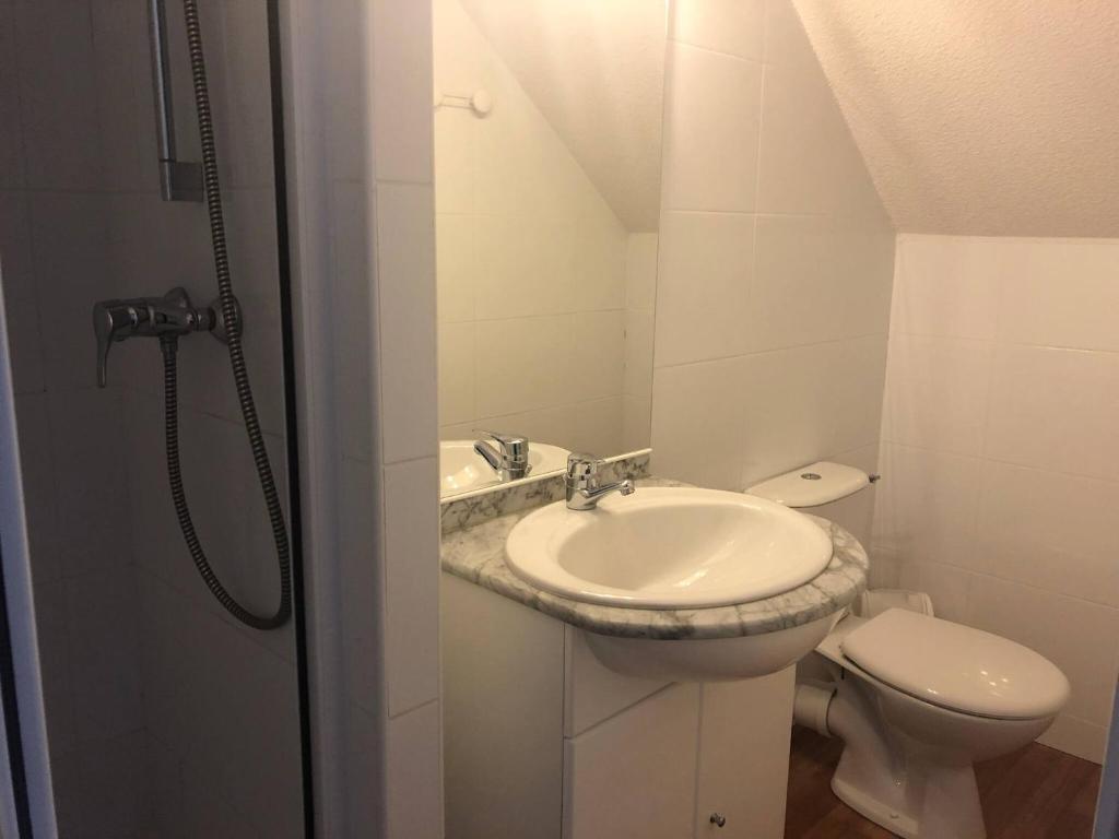 Kúpeľňa v ubytovaní Appartement Duplex Confort, Pied Des Pistes