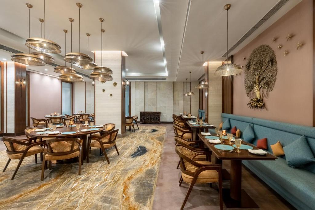 Posezení v ubytování Vivanta Ahmedabad SG Highway