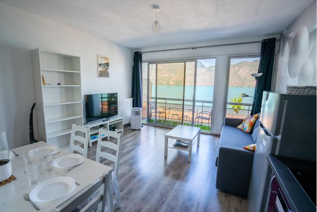 Fenêtre sur Lac - 4 places-Parking-WIFI - Appartement 1 Chambre