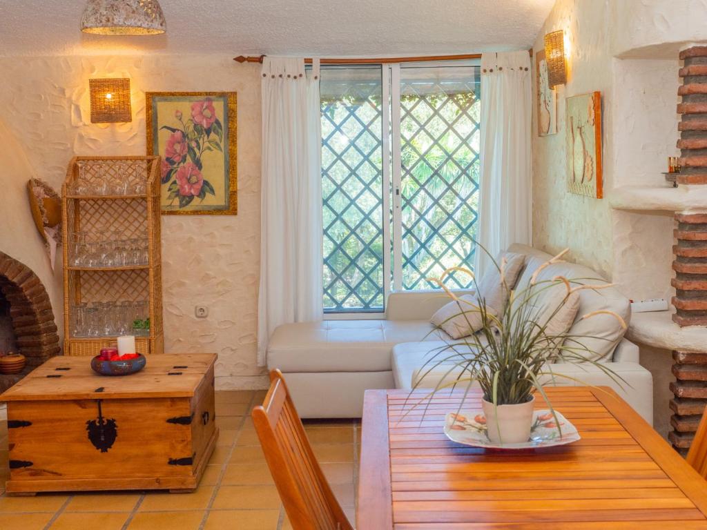 Posezení v ubytování Cubo's Finca La Fuente del Pedregal Casa 3