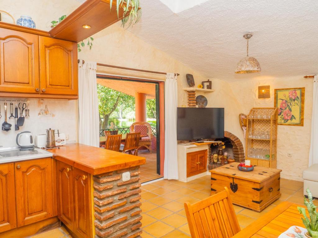 Kuchyň nebo kuchyňský kout v ubytování Cubo's Finca La Fuente del Pedregal Casa 3
