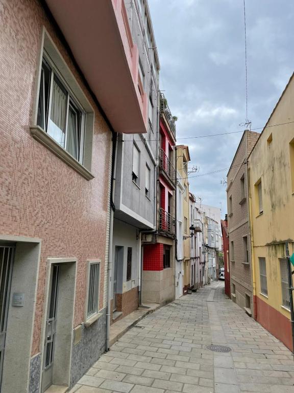 The surrounding neighborhood or a neighborhood close to the holiday home