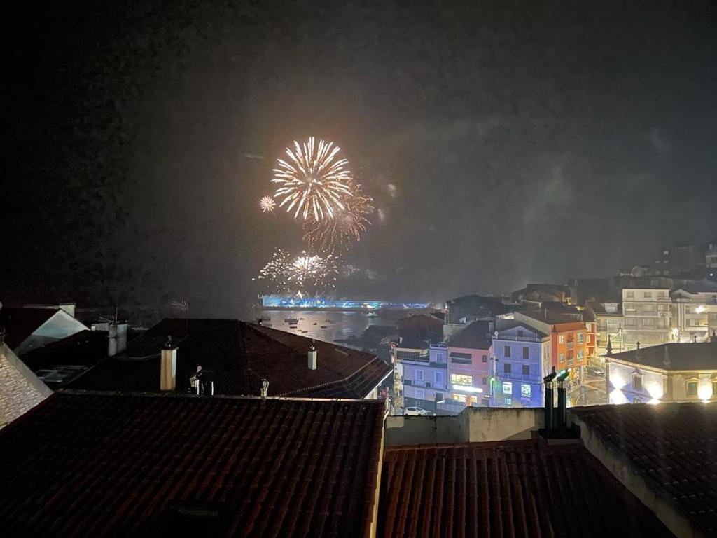 A general view of A Guarda or a view of the city taken from the holiday home