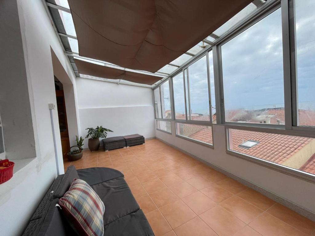 A seating area at A Casiña De Abaixo