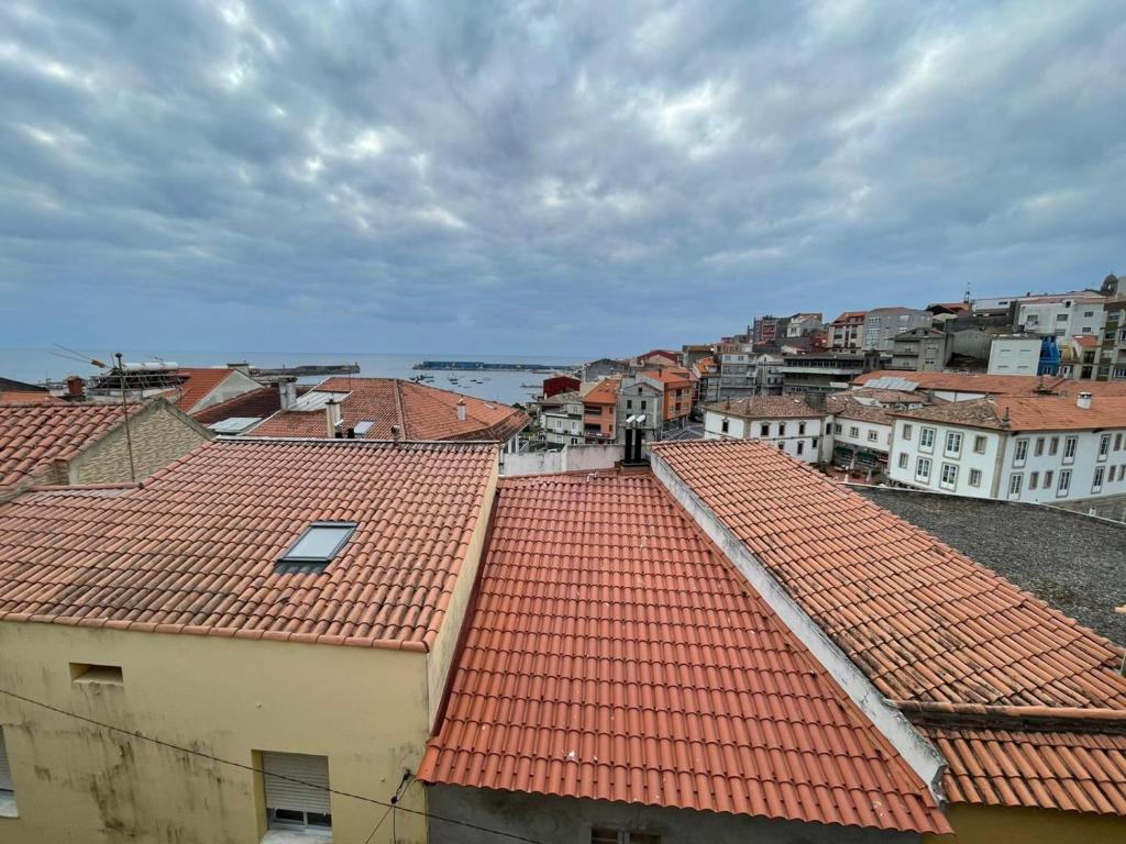 A general view of A Guarda or a view of the city taken from the holiday home