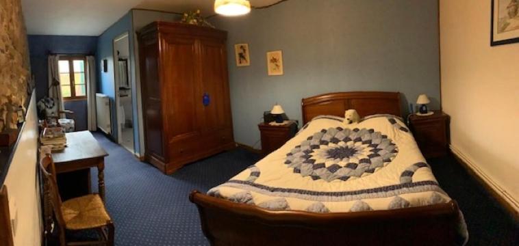 Postel nebo postele na pokoji v ubytování CHAMBRES D' HOTES LA LISON