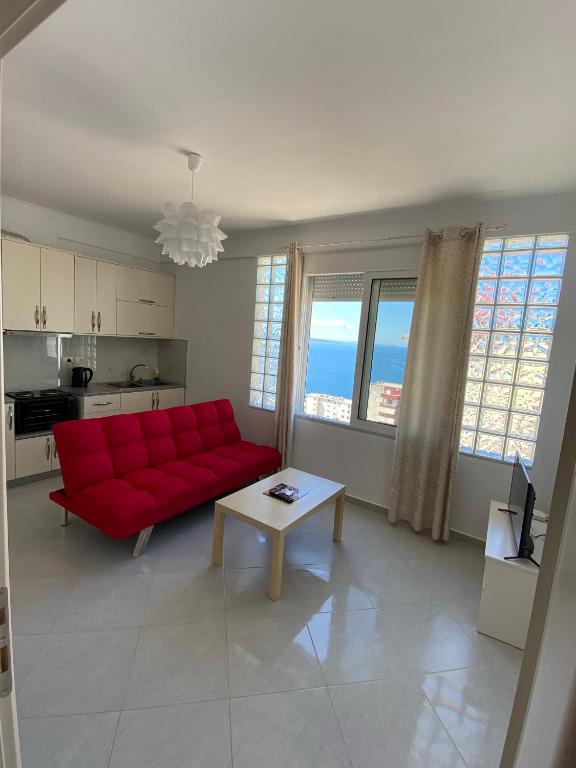 Η κουζίνα ή μικρή κουζίνα στο TERRACE VIEW APARTMENTS