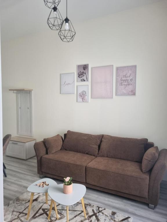 Posezení v ubytování Eden City Home