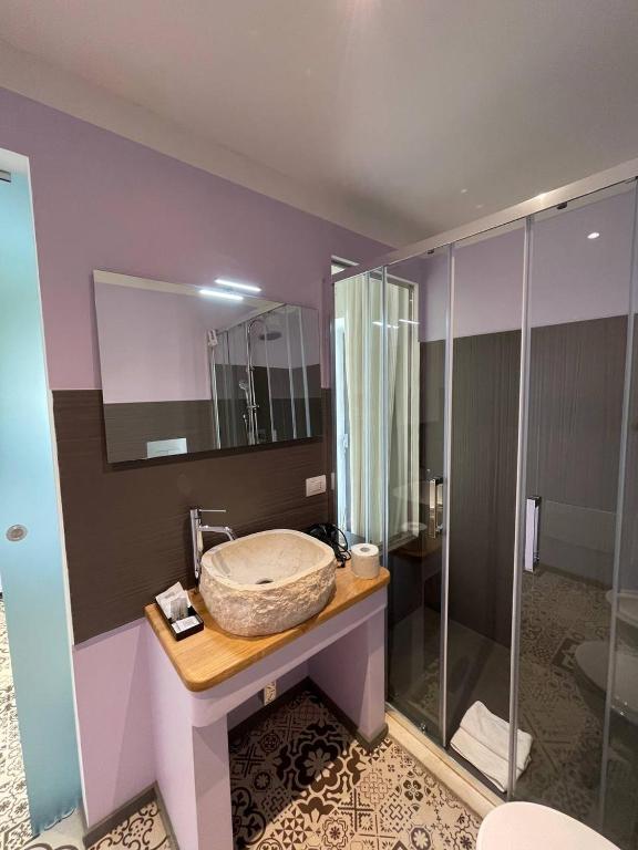 Łazienka w obiekcie Gaias Rooms