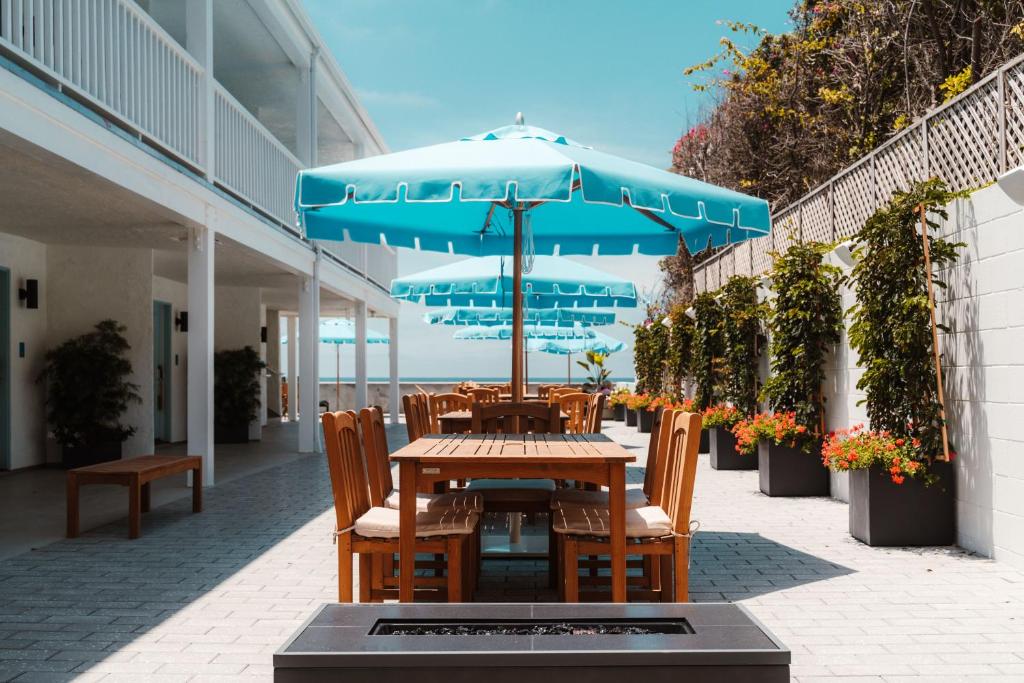 Patio nebo venkovní prostory v ubytování Del Mar Beach Hotel