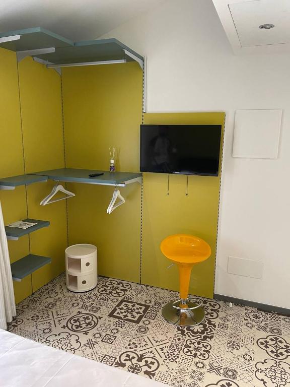 Telewizja i/lub zestaw kina domowego w obiekcie Gaias Rooms