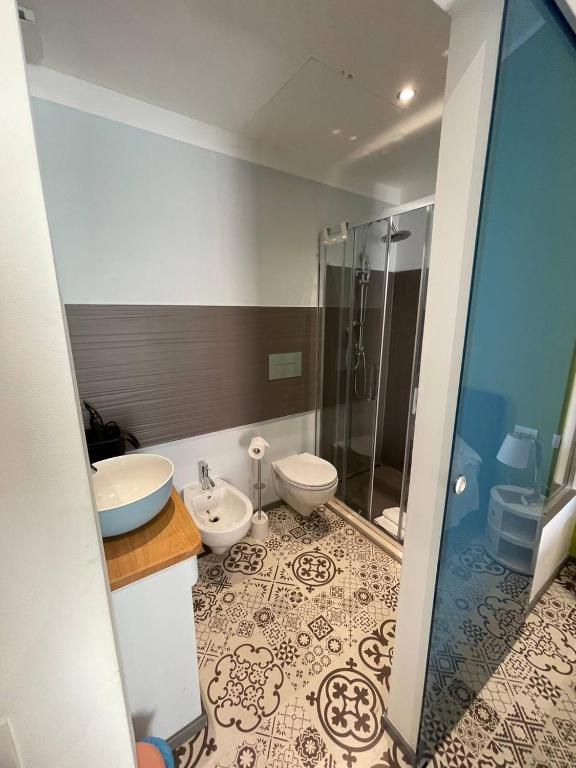 Łazienka w obiekcie Gaias Rooms