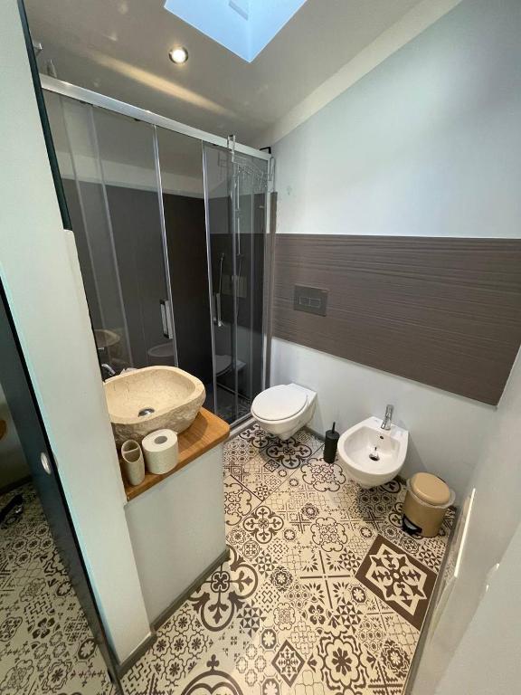Łazienka w obiekcie Gaias Rooms
