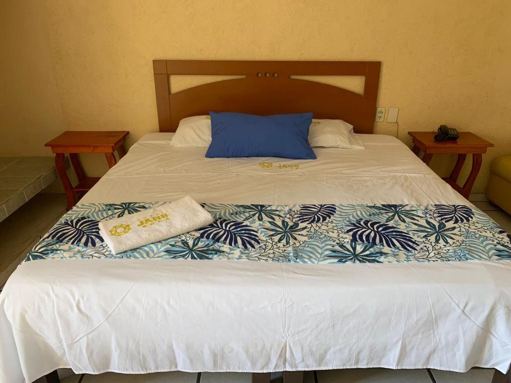 Postel nebo postele na pokoji v ubytování Hotel Jar8 Boca -Cerca WTC y plazas comerciales-