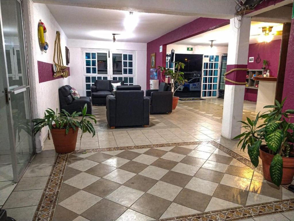 Posezení v ubytování Hotel Jar8 Boca -Cerca WTC y plazas comerciales-