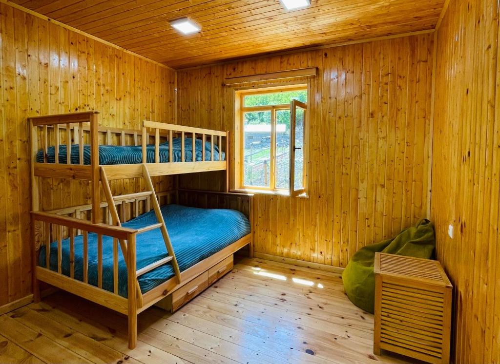 Postel nebo postele na pokoji v ubytování Green Training Center HOVK
