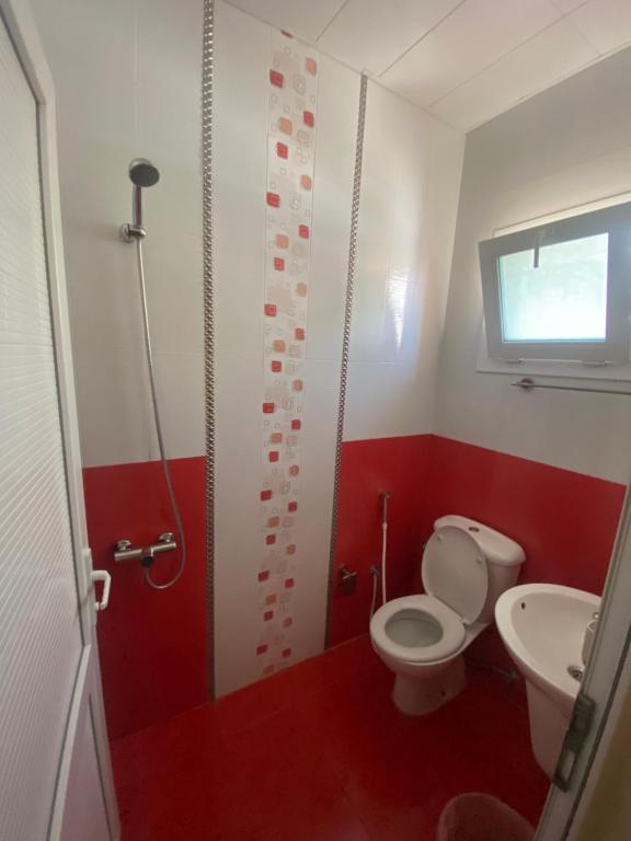 Koupelna v ubytování SHAIKHA villa