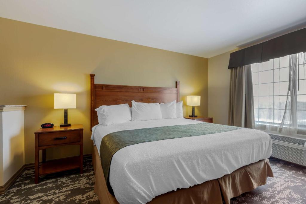 Postel nebo postele na pokoji v ubytování Best Western Plus Red River Inn