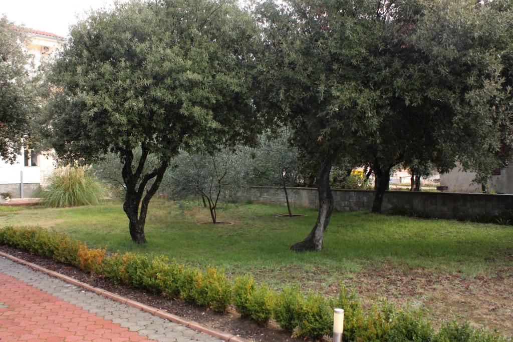 Vonkajšia záhrada v ubytovaní Apartment Vrsi - Mulo 5951a