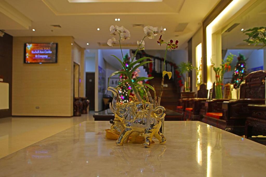 Vstupní hala nebo recepce v ubytování Palawan Uno Hotel