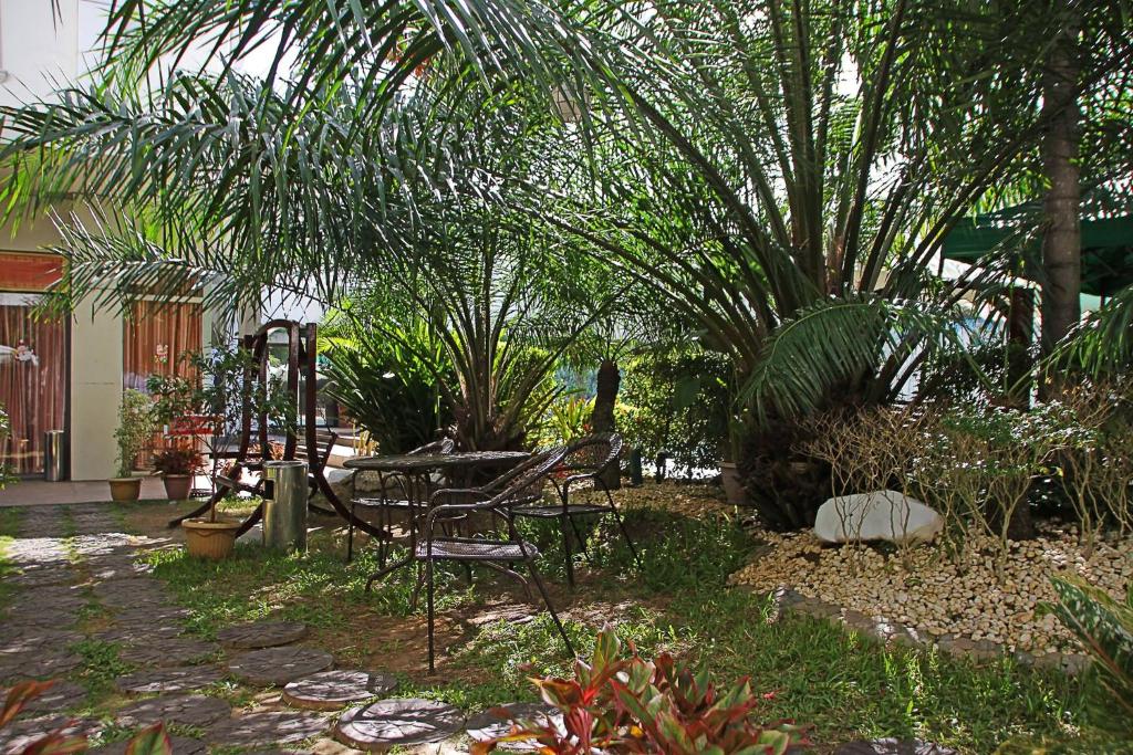 Zahrada ubytování Palawan Uno Hotel