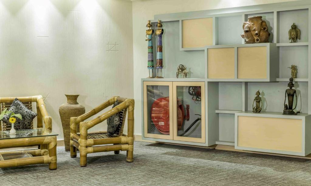 Posezení v ubytování The Citi Residenci Hotel - Durgapur