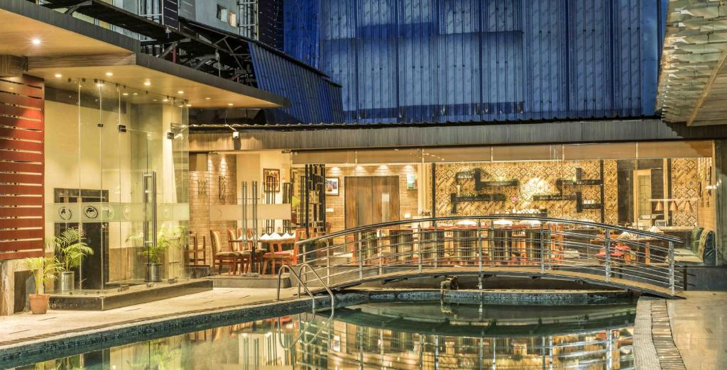 Restaurace v ubytování The Citi Residenci Hotel - Durgapur