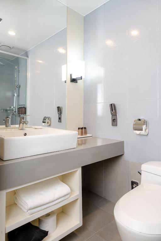 Koupelna v ubytování Seogwipo Hills Hotel