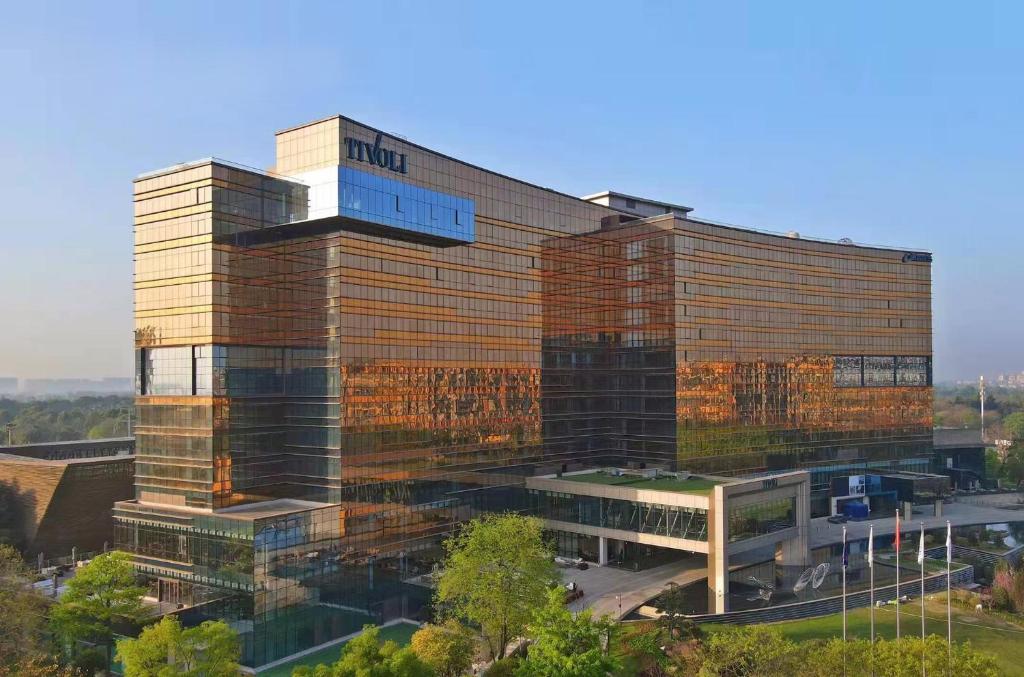 Budova, kde se aparthotel nachází