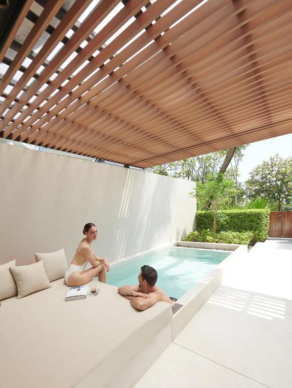 Bazén v ubytování Centara Reserve Samui nebo v jeho okolí