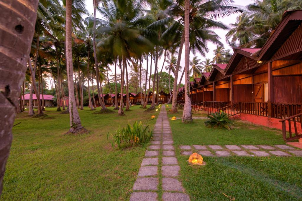 Zahrada ubytování Sea Princess Port Blair