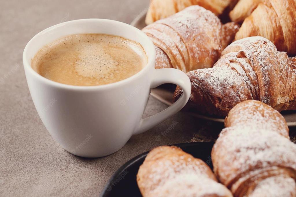 Možnosti raňajok pre hostí v ubytovaní B&B San Giuseppe, nel cuore di Ortigia