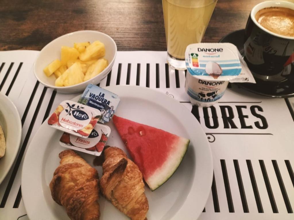 Comida en o cerca de este hostal o pensión