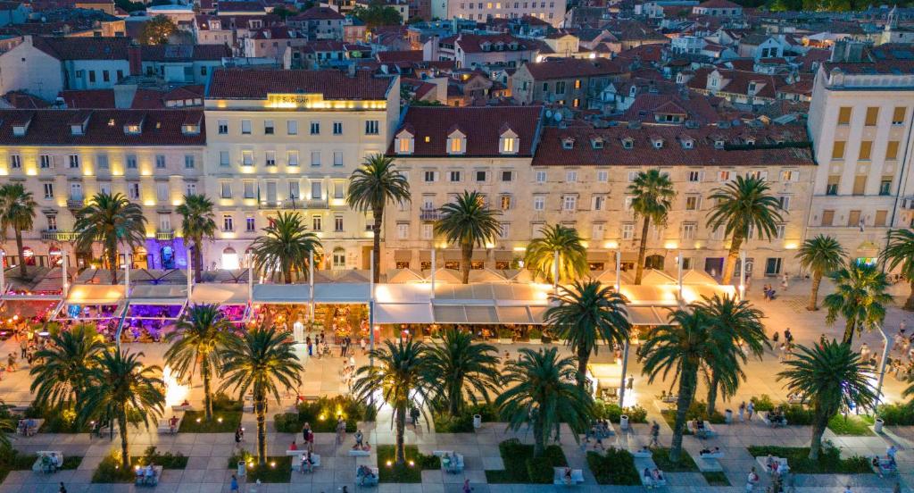 Nespecifikovaný výhled na destinaci Split nebo výhled na město při pohledu z bed and breakfast