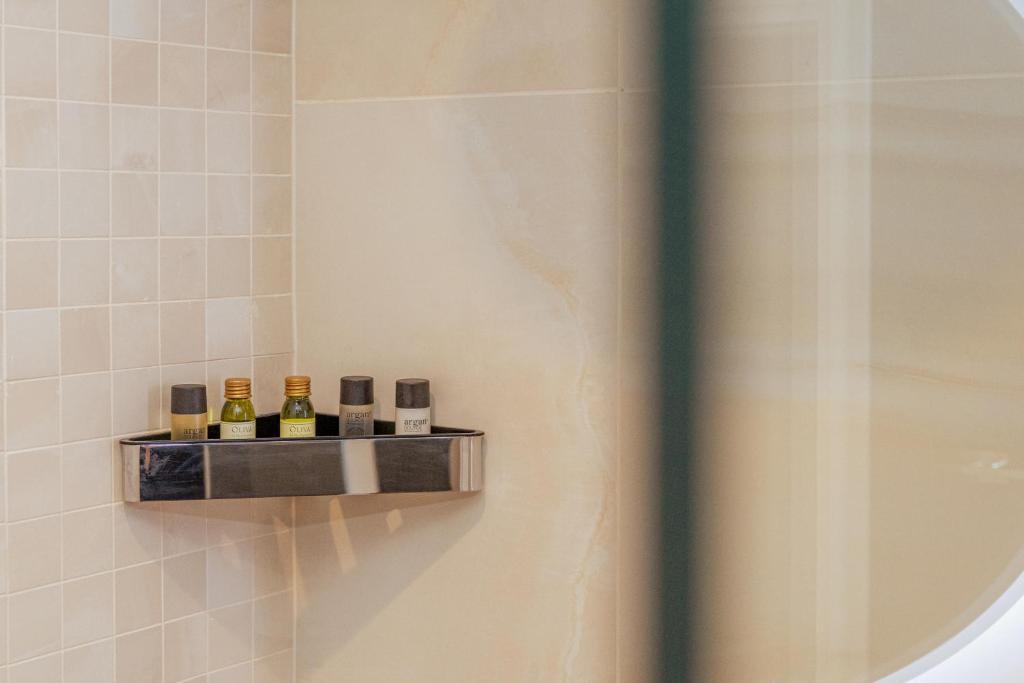 Koupelna v ubytování Trecento Boutique Rooms